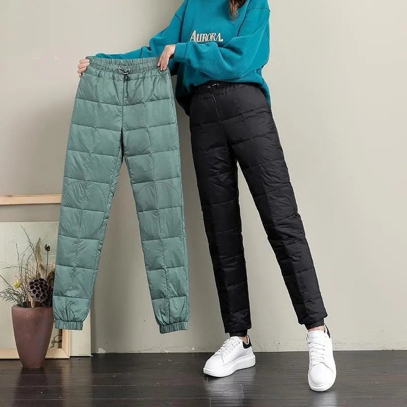 Lola Winter Windproof Cotton Snow Loose Pants