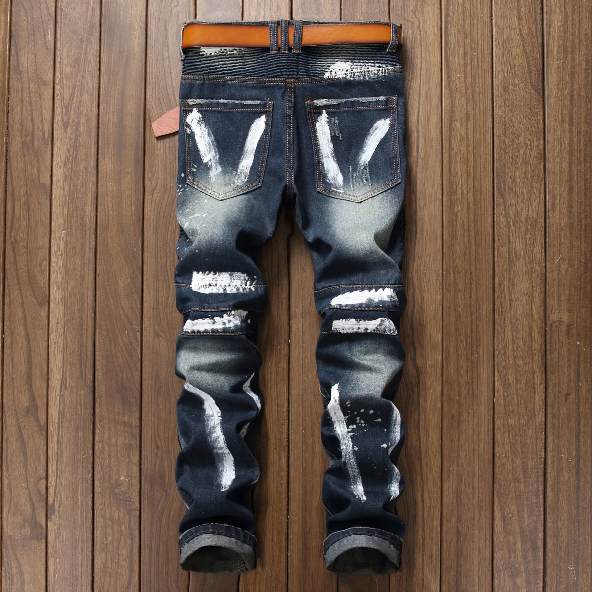 Jap High Quality Vintage Pencil Men Jeans