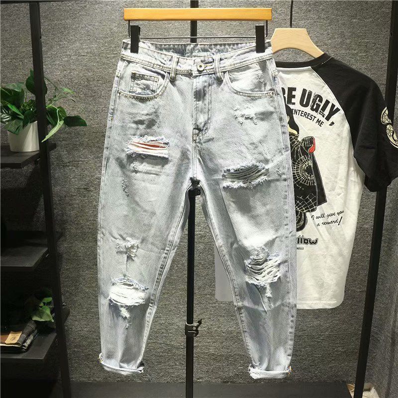 SHAPO |Ripped Jeans for Men 2023 - sepolia shop