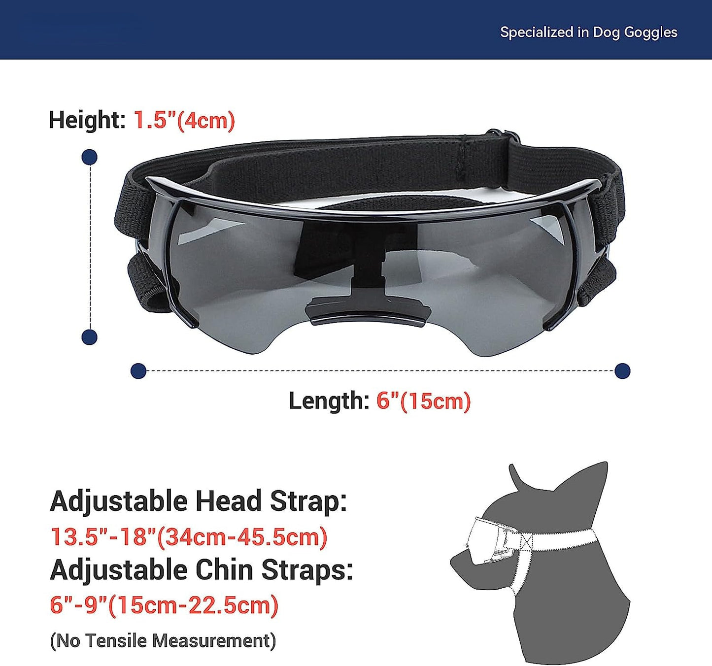 Dog Goggles Protection Eyewear Small Breed