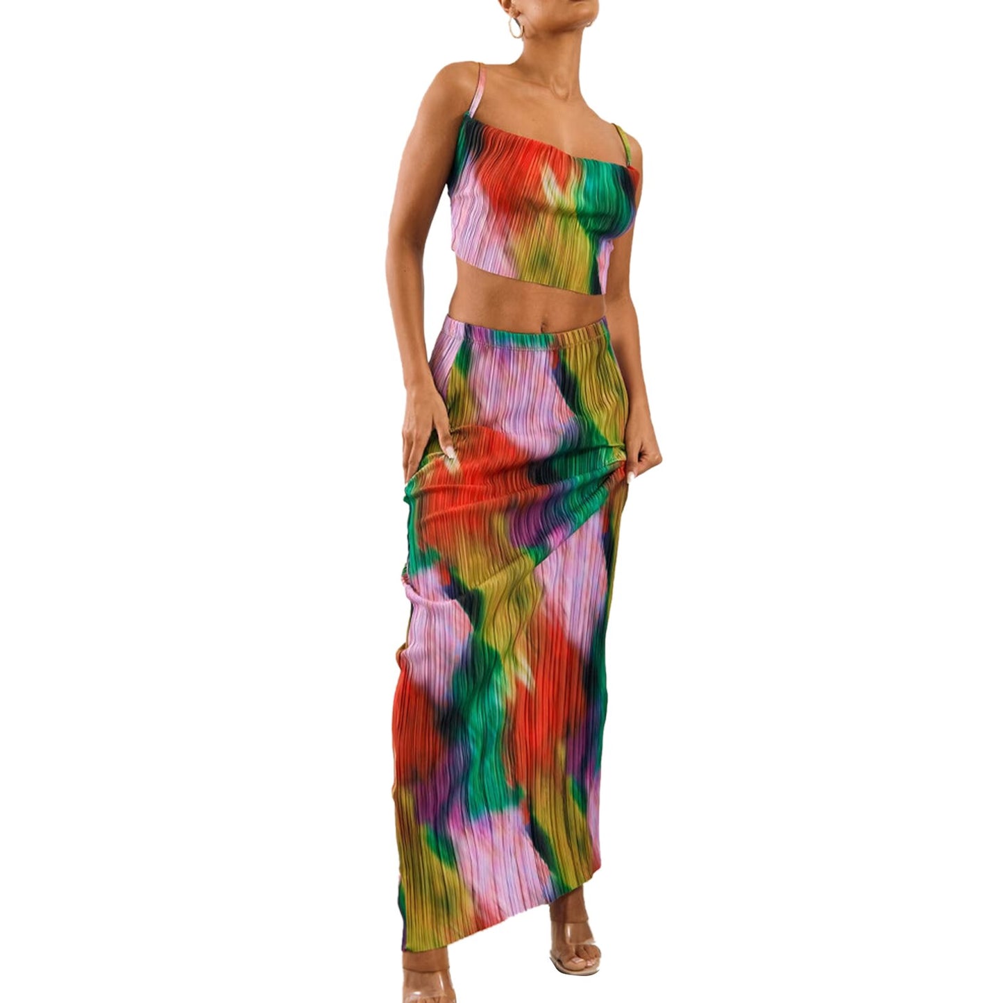Bonita Floral Maxi Off-Shoulder Dress Set