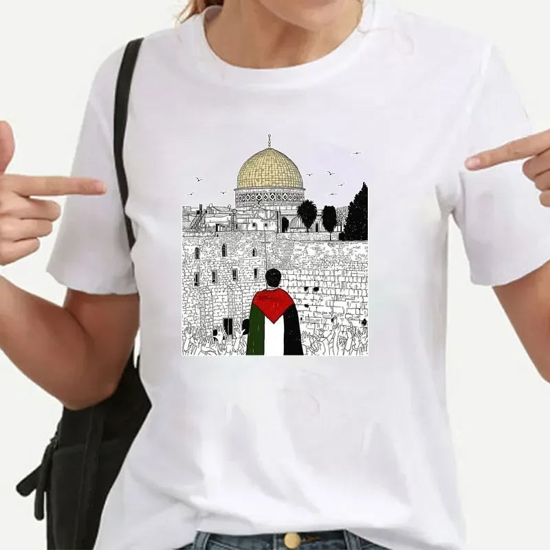 New Palestine Al-aqsa Mosque T-Shirt