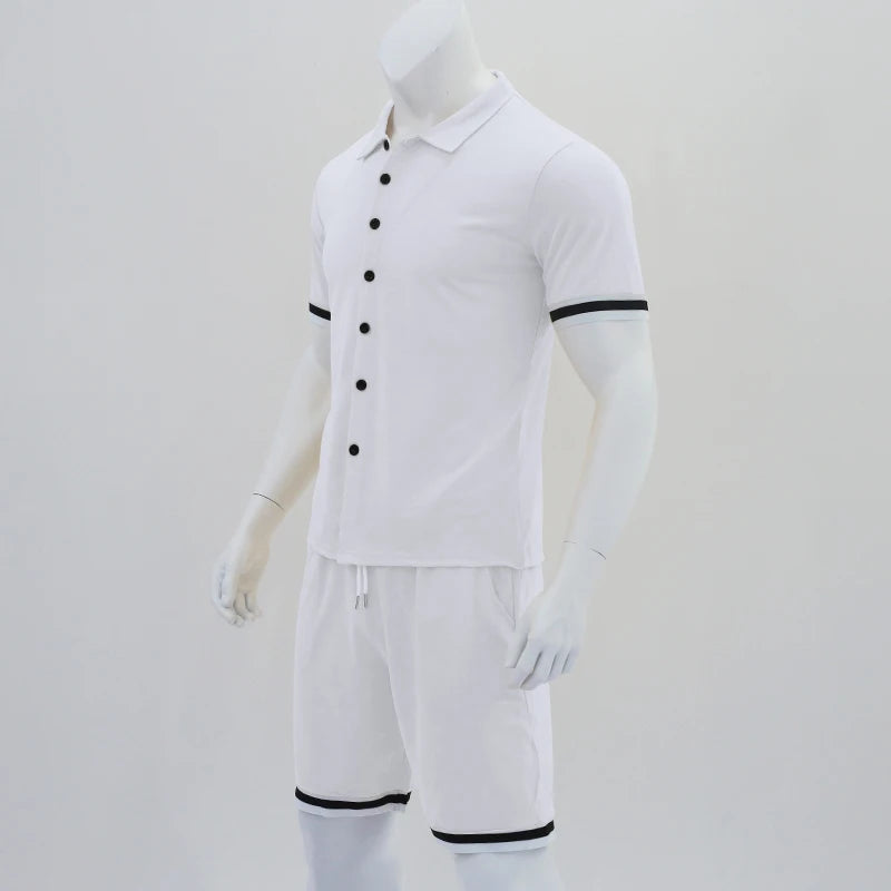 VL Men's Summer Polo Two Piece Set