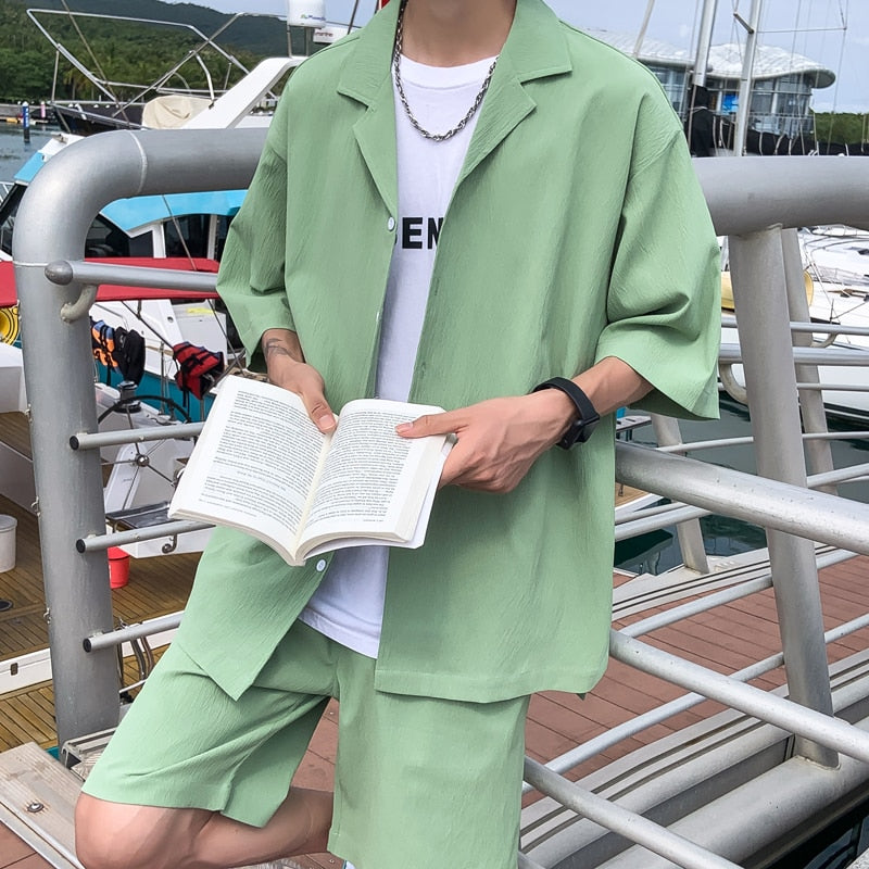 Kor OverSized Style Men Set Suit