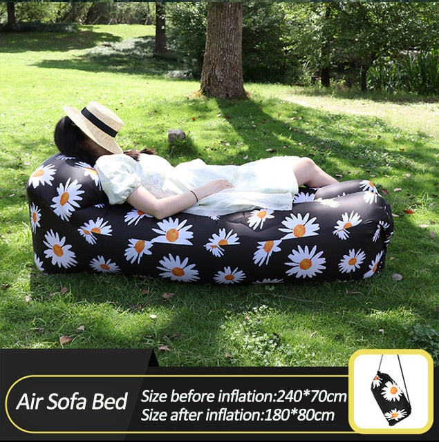 AZY Outdoor & Indoor Fast Inflatable Air Sofa Bed