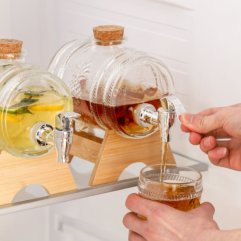 GlassGleam Pitcher | The new and perfect Pitcher with faucet for home and office Made of glass - sepolia shop