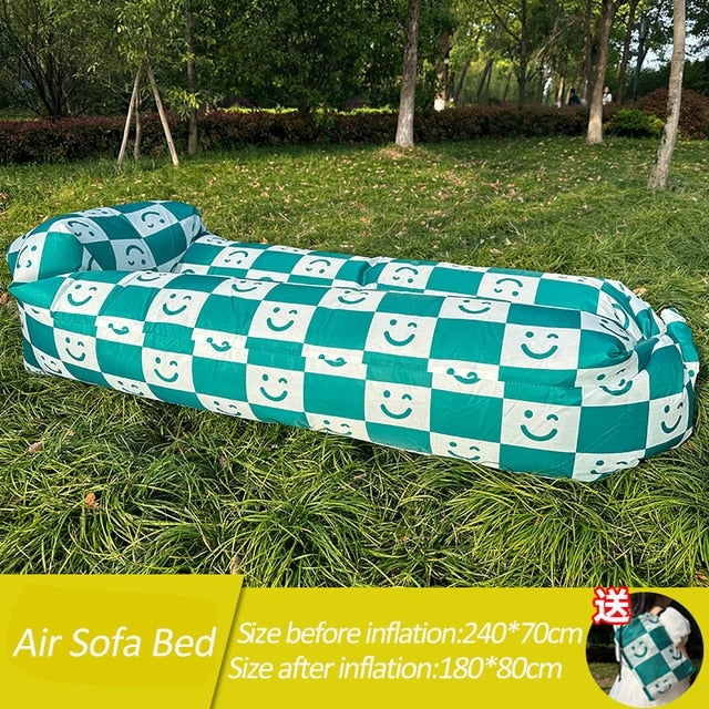 AZY Outdoor & Indoor Fast Inflatable Air Sofa Bed