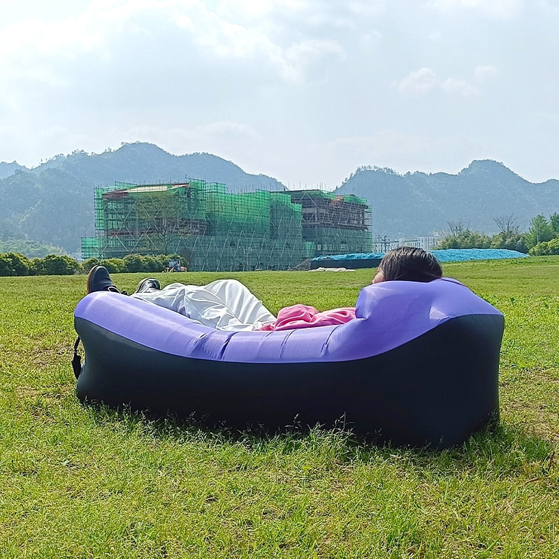 AZY Outdoor & Indoor Fast Inflatable Air Sofa Bed