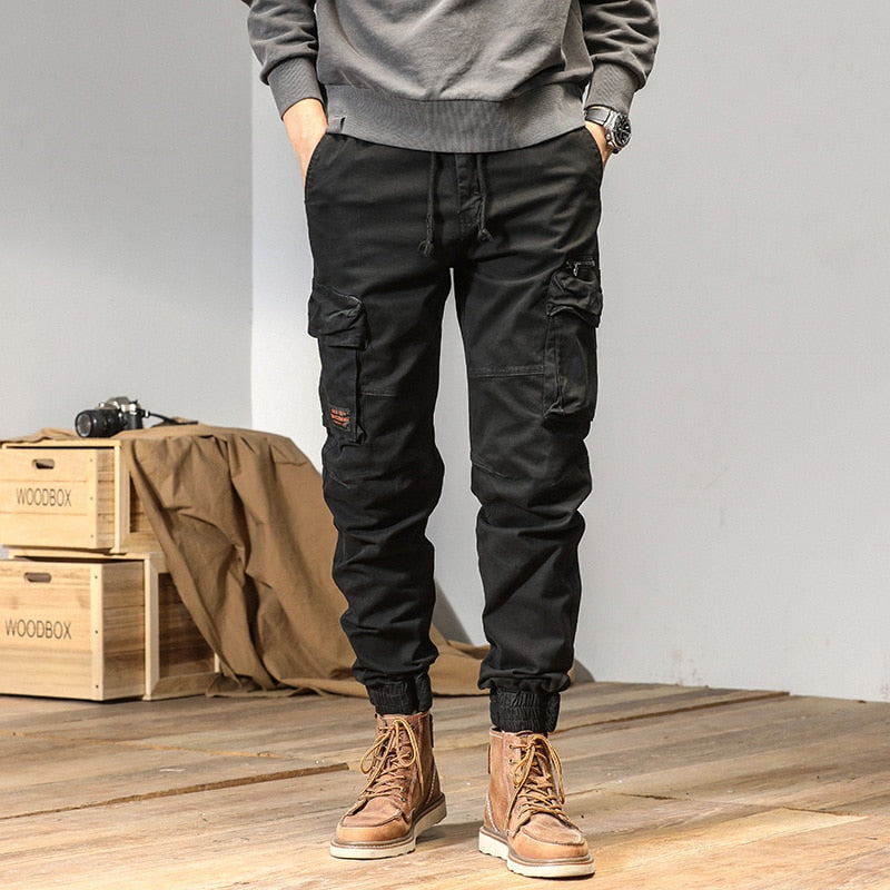 CAAYU | Joggers Cargo Casual Pants Men - sepolia shop