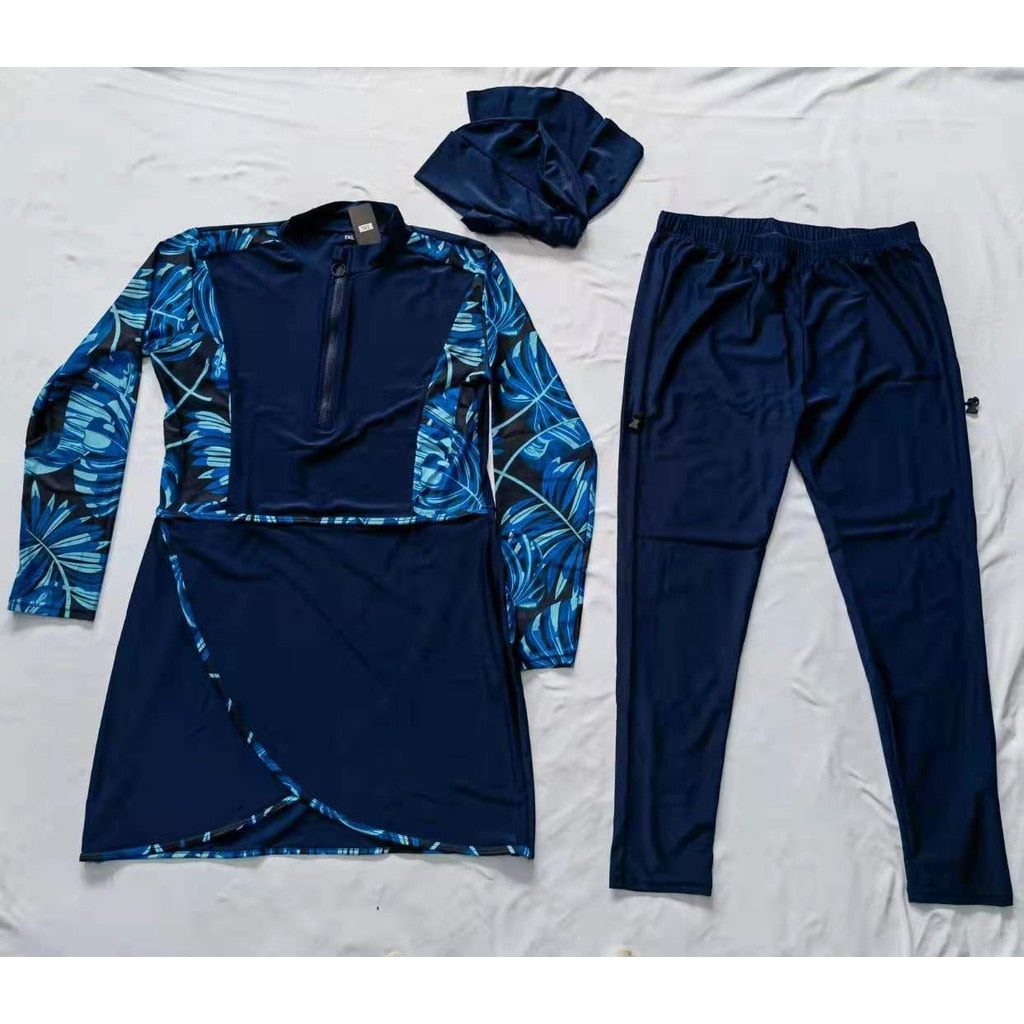 Long Sleeve Sport Swimsuit  3PCS - sepolia shop