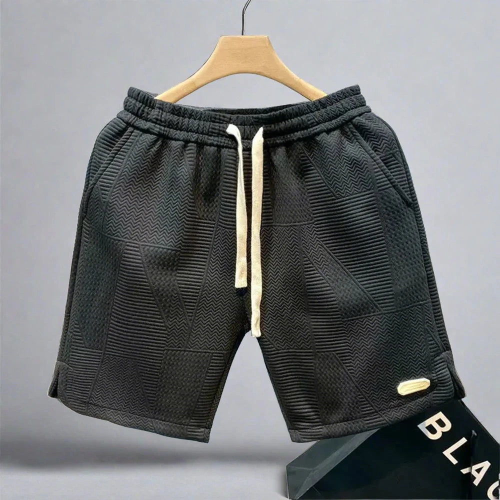 KOR Y2k Wave Pattern Loose Short