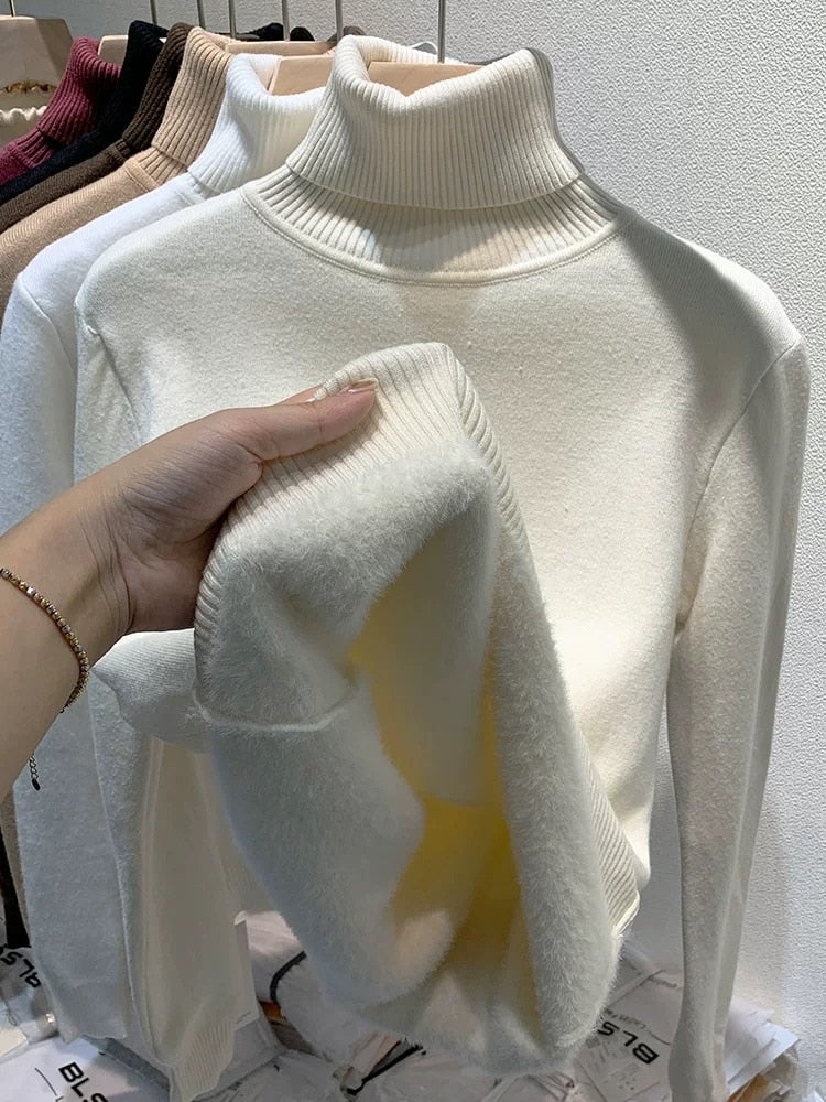 Sepo Turtleneck Winter Elegant Sweater