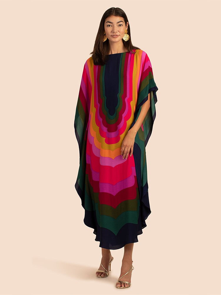 Bohemian Plus Size Kaftan Beach Tunic