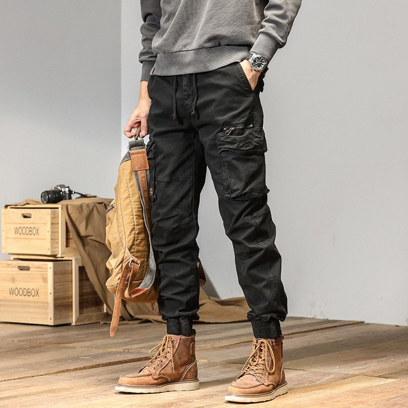 CAAYU | Joggers Cargo Casual Pants Men - sepolia shop