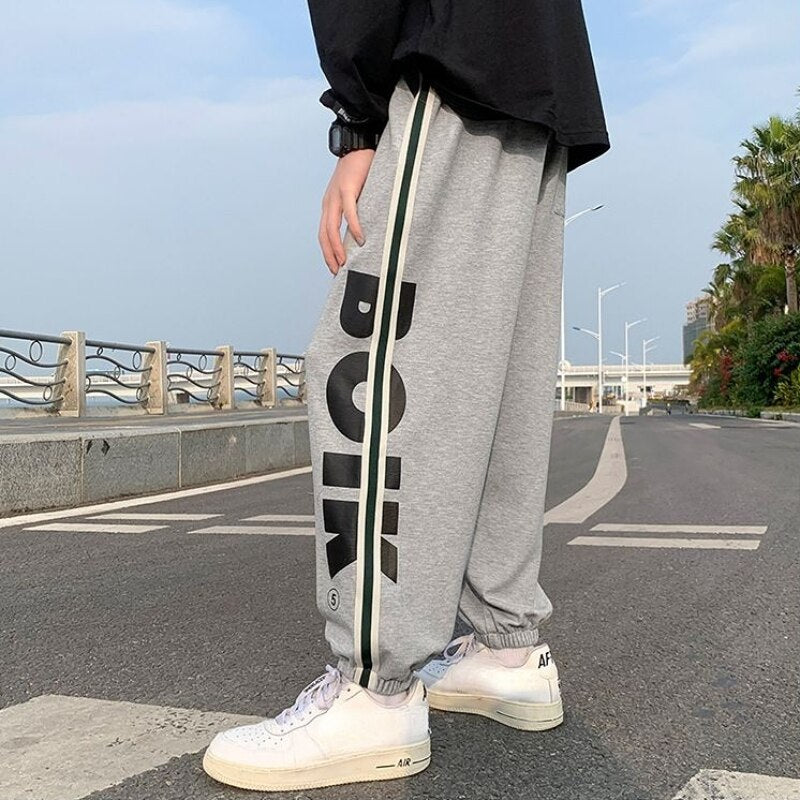 KOR Y2K Trousers Hip-hop baggy Sweatpants