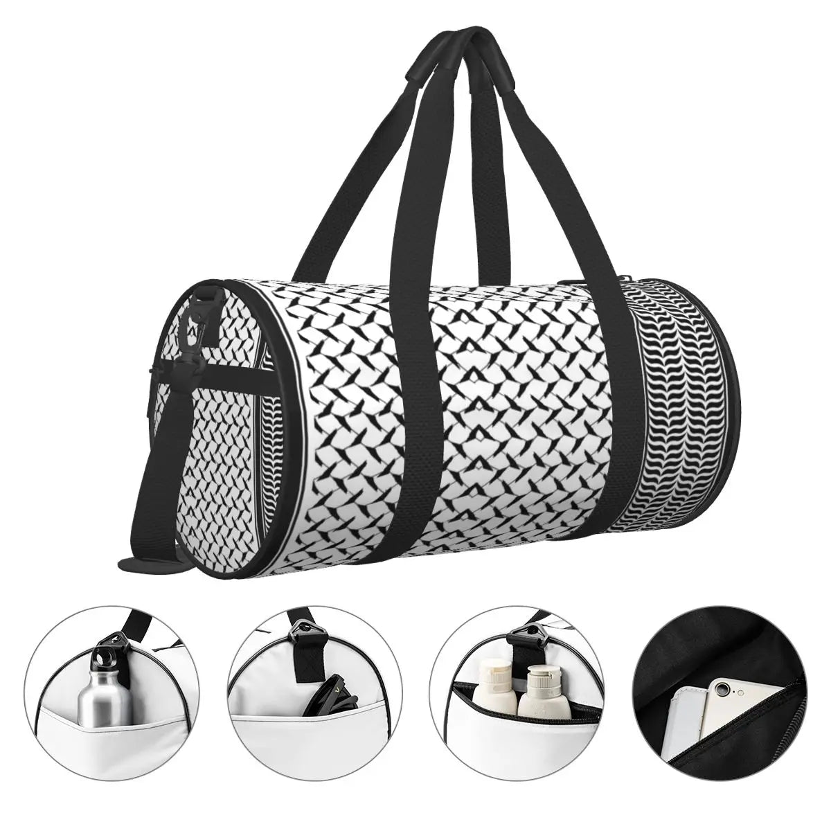 Keffiyeh Design Sport/travel Waterproof Bag