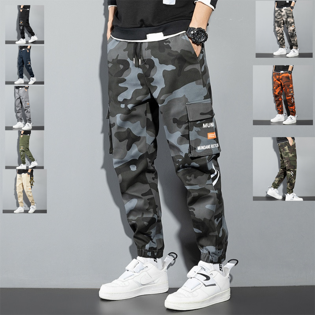 Kor SPECIAL Camo Cotton Multi Camouflage Cargo Pants