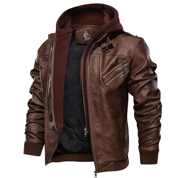 KB New Motorcycle Style PU Leather Jackets