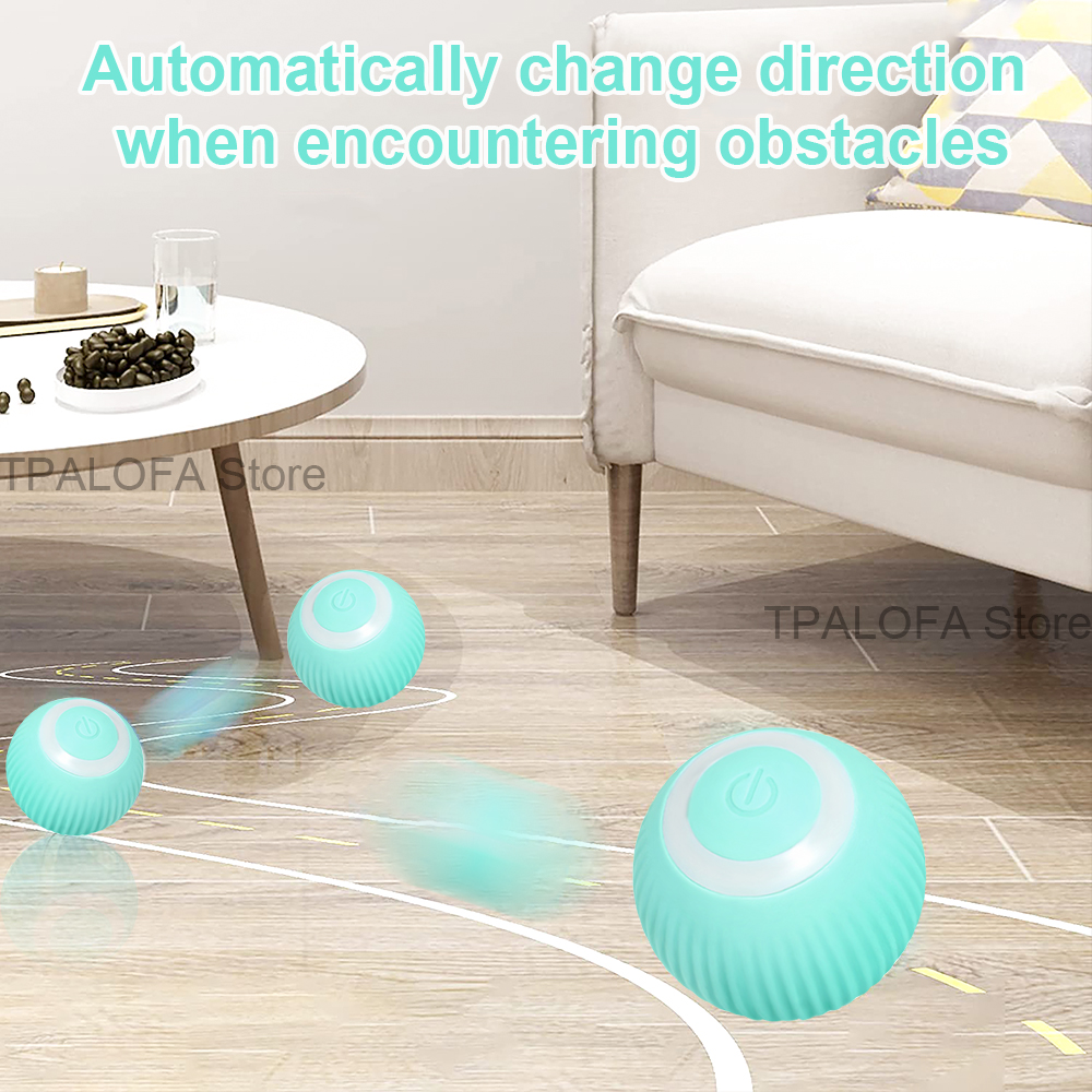Self-Moving Electric Cat Ball Toy for Indoor Play - sepolia shop