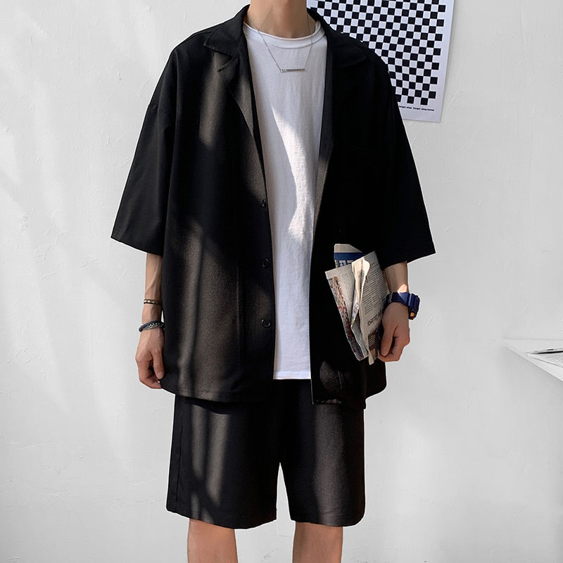 Kor OverSized Style Men Set Suit