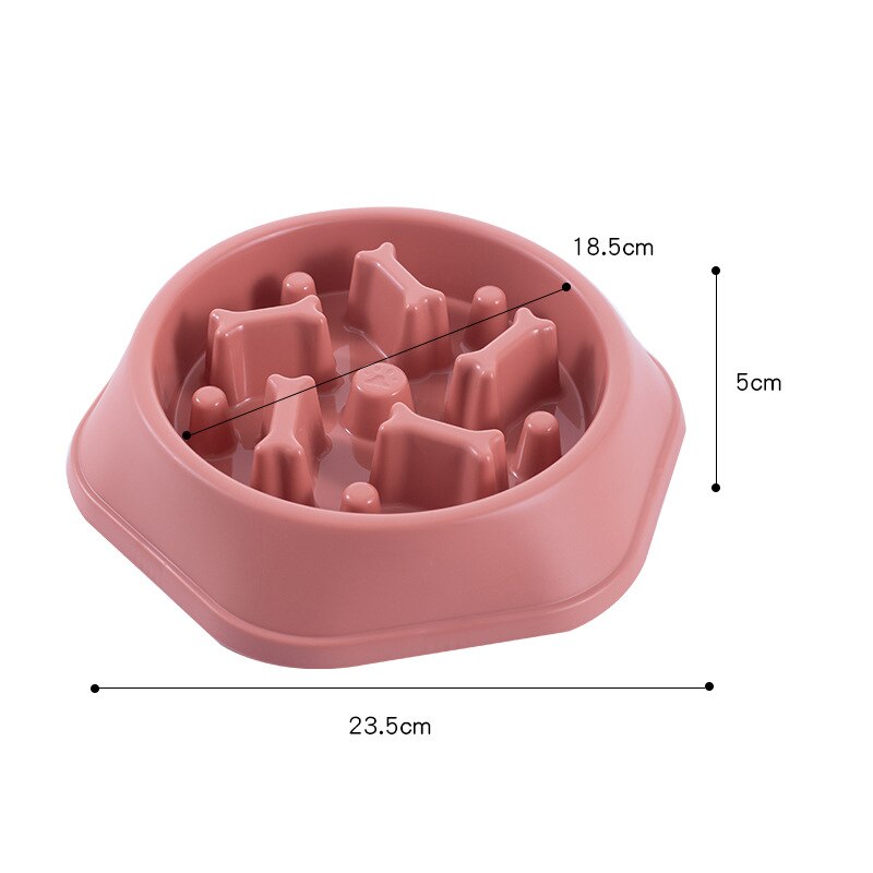 Pet Dog Bowl Slow Feeder - sepolia shop