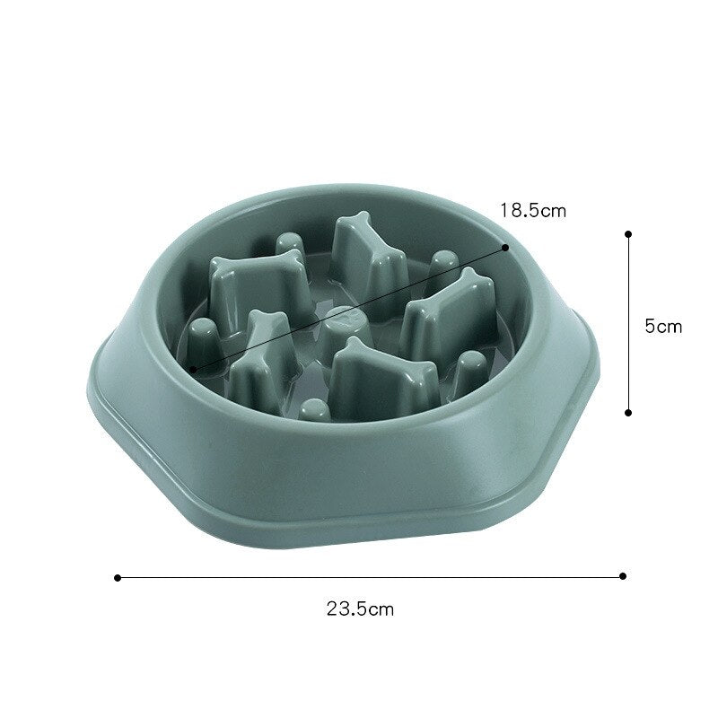 Pet Dog Bowl Slow Feeder - sepolia shop