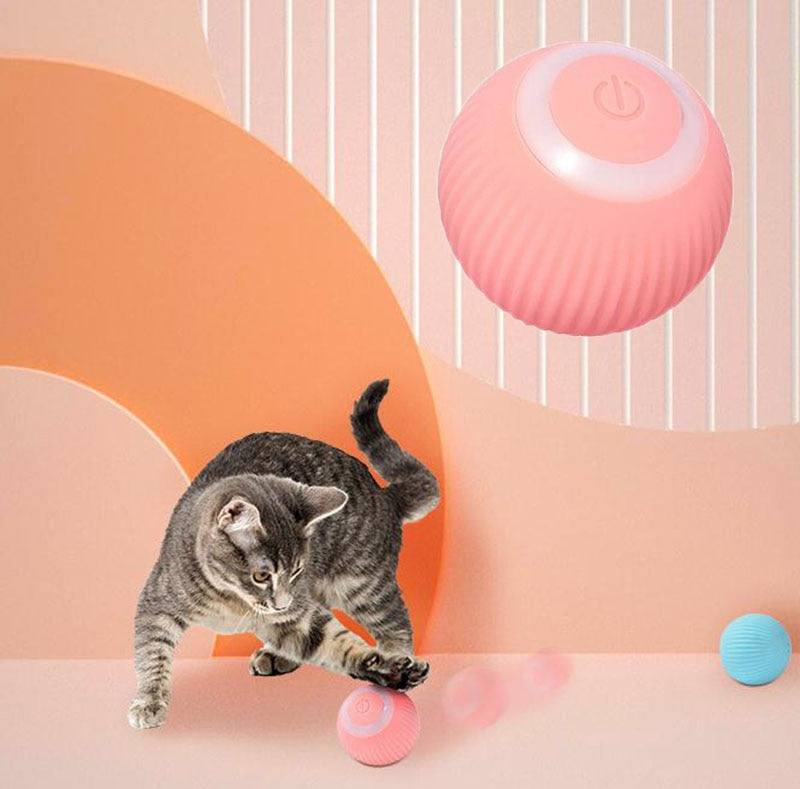 Self-Moving Electric Cat Ball Toy for Indoor Play - sepolia shop