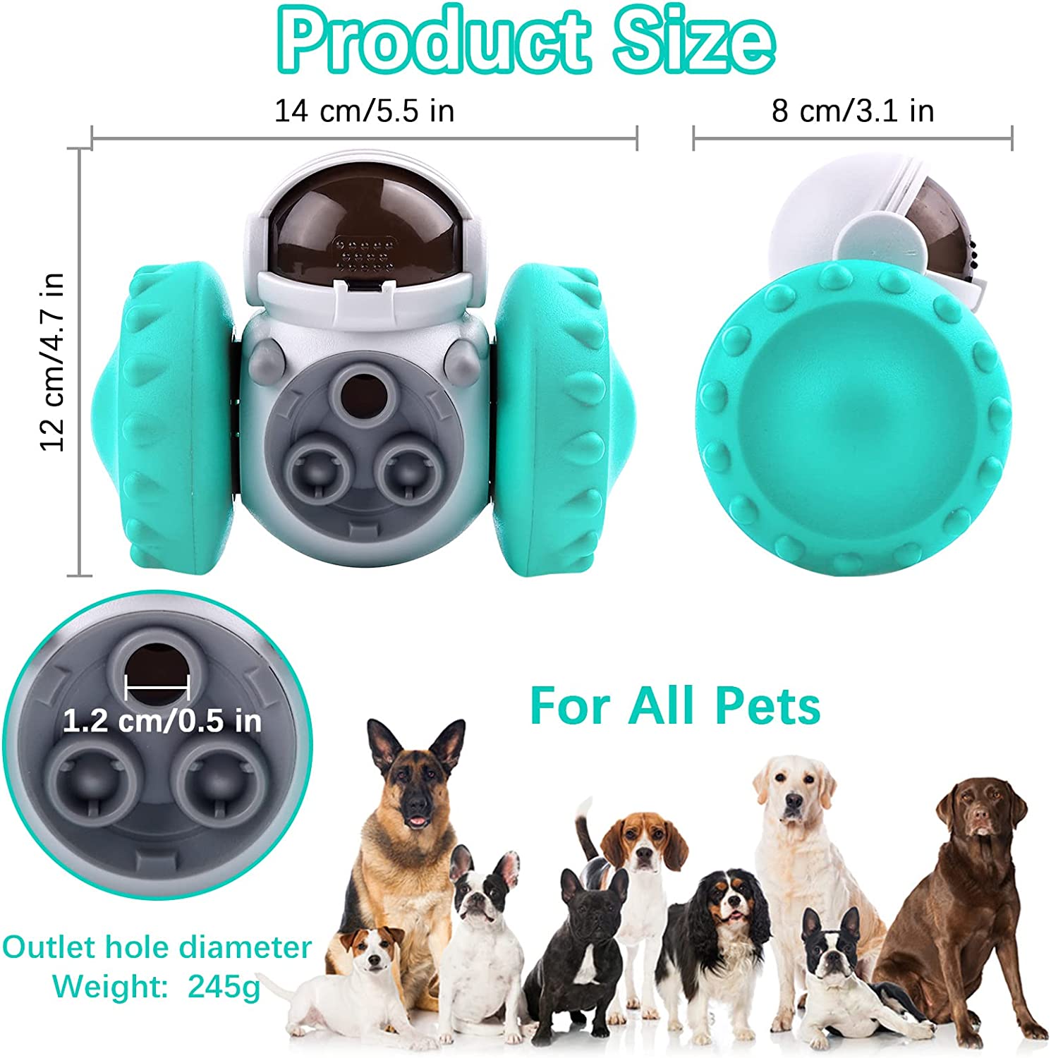 Slow Pet Feeder & Toy - sepolia shop