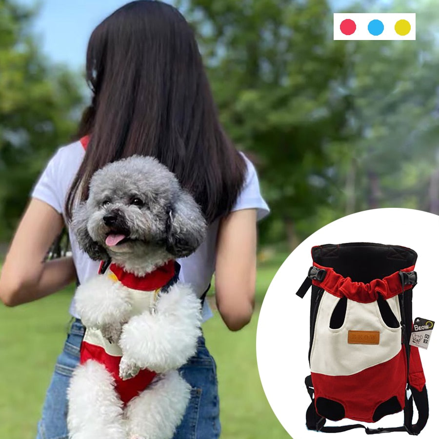 Summer Small Pet Carrier Adjustable Backpack - sepolia shop