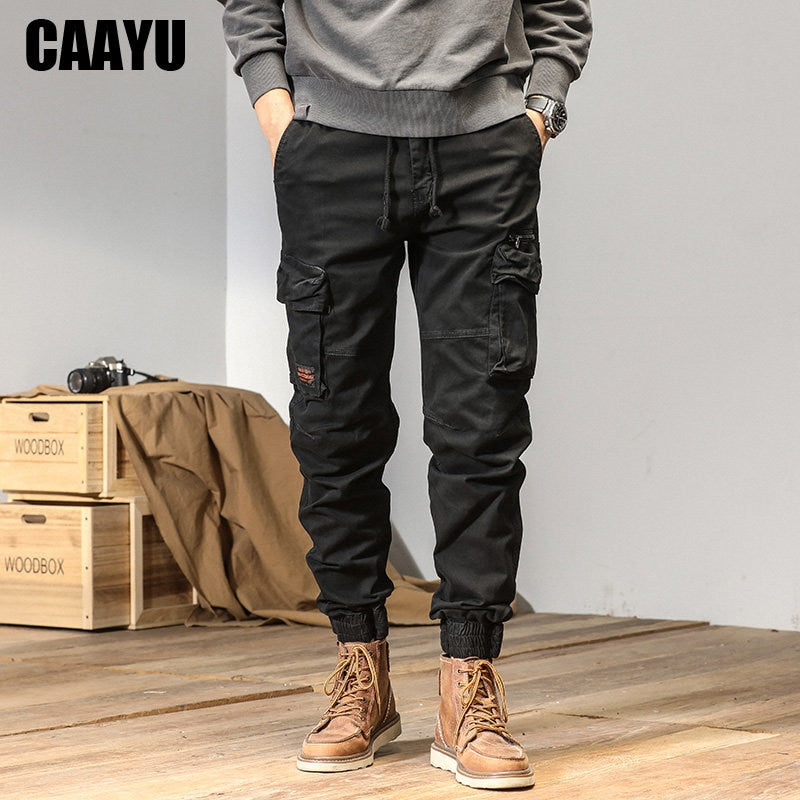 CAAYU | Joggers Cargo Casual Pants Men - sepolia shop