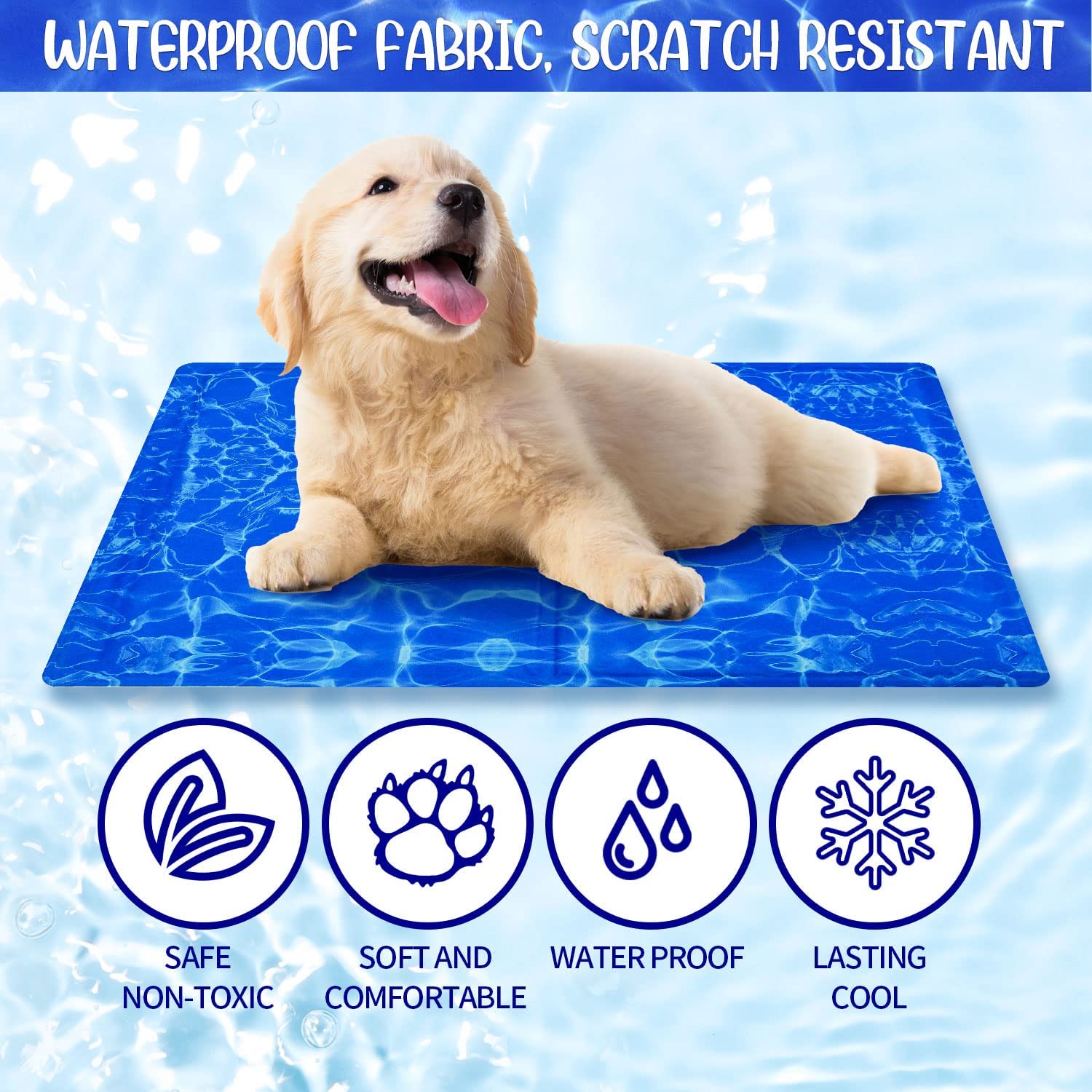 Cooling Ice Silk Mat For pets - sepolia shop
