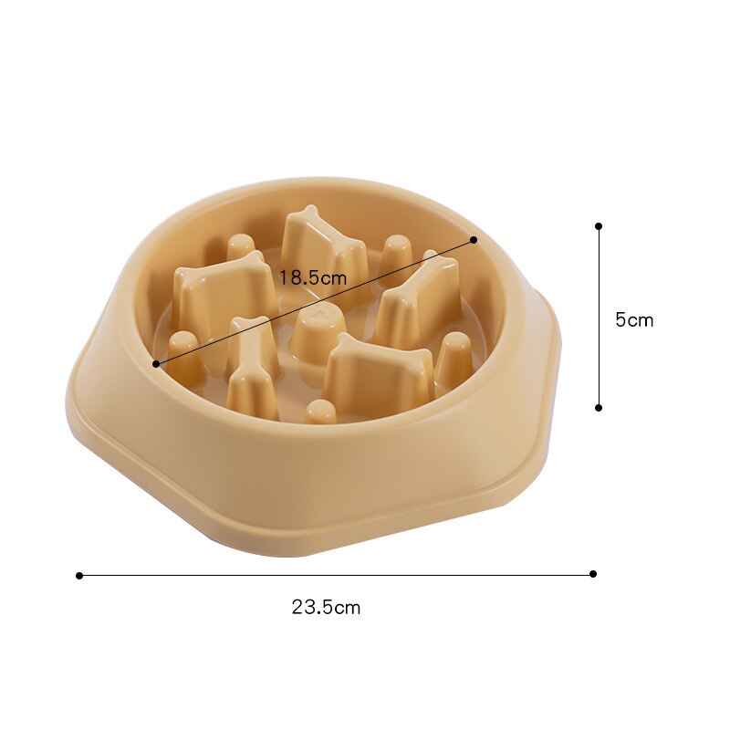 Pet Dog Bowl Slow Feeder - sepolia shop