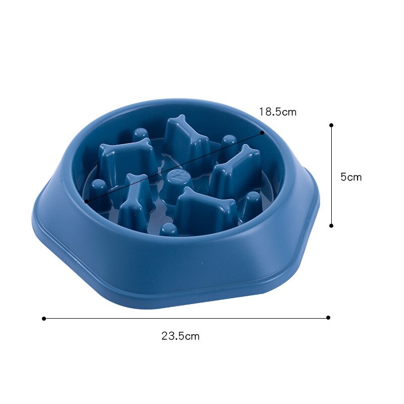 Pet Dog Bowl Slow Feeder - sepolia shop