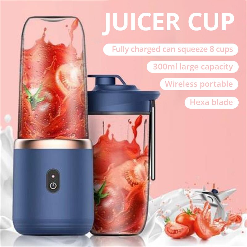 Eco-Friendly Portable Rechargeable Juice Blender