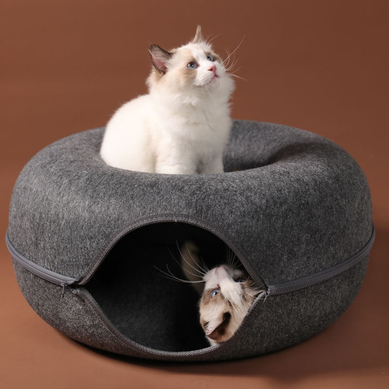 Pet Cats Tunnel Interactive Play Toy - sepolia shop