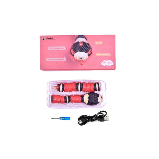 Smart Sensing Snake Toy For Cat's - sepolia shop